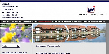 GVI Itzehoe Immobilien-Webseite