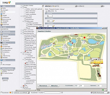 Hagenbecks Tierpark homepage Screenshot 3
