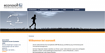 Econosoft homepage