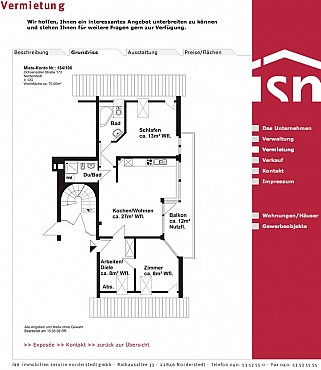 ISN Immobilien Verwaltungsmodul Screenshot 1