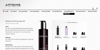 Artemis Skincare Flashsite