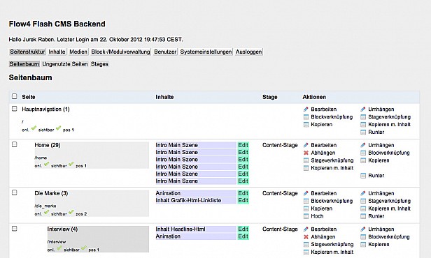 Artemis Skincare Flashsite Screenshot 3