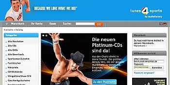 tunes4sports xtCommerce shop