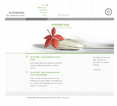 Alster Media Homepage Screenshot 4