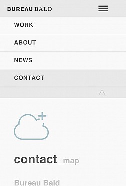 Bureau Bald responsive webpage Screenshot 5