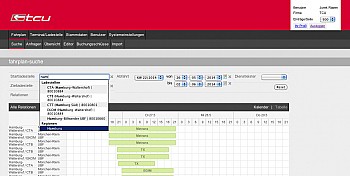 Symfony Application TCU-Fahrplan